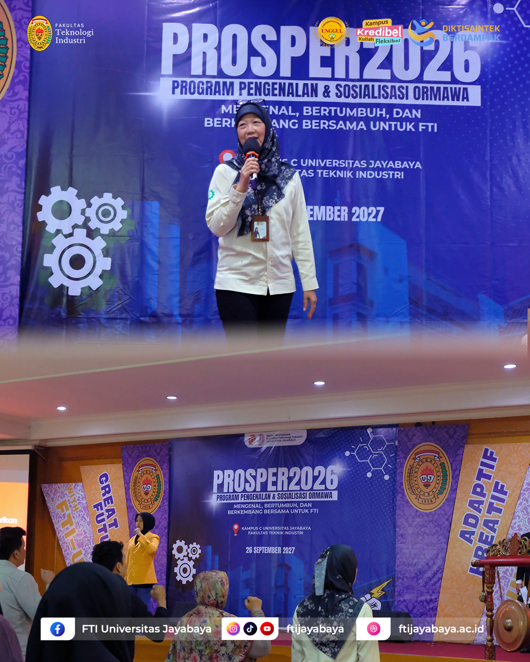 FTI Universitas Jayabaya Gelar PROSPER 2026: Dorong Mahasiswa Aktif, Adaptif, dan Kreatif Berorganisasi