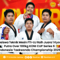 Mahasiswa Teknik Mesin FTI Jayabaya, Muhamad Afansyah Putra, Raih Juara 1 di Liga Taekwondo DKI Jakarta